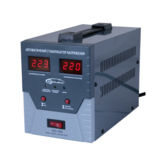 Стабилизатор Gemix GDX-1000, 1000 ВА, 700Вт, 140-260В, релейный тип, квадратный трансформатор