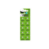 Батарейки для часов Videx AG 5 (LR754) BLISTER CARD 10 pcs