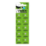 Батарейки для часов Videx AG 1 (LR621) BLISTER CARD 10 pcs