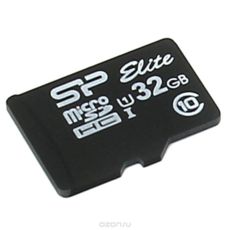  ' 32 GB microSD SILICON POWER Elite Class10 UHS-1 (SP032GBSTHBU1V10)  