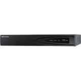 Видеорегистратор IP Hikvision DS-7616NI-E2/8P (H.264, Два потока, разрешение записи 5MP/3MP/1080P/UXGA/720P/VGA/4CIF/DCIF/2CIF/CIF/QCIF, синхронное воспроизведение 12-ch@720P/6-ch@1080P, CVMS (Центральное ПО управления видео) и ПО для мобильных служб, Управление мышкой,19-inch rack-mounted 1U корпус, 2хSATA*4Тб, 1хRJ45 10M/100M/1000M, 2xUSB, габариты 380 ?290 ?48mm)