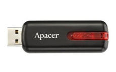 USB Flash Drive 16 Gb Apacer AH326 Black USB 2.0 (AP16GAH326B-1)