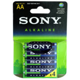 Батарейка R6 Sony щелочная LR6 Alkaline 1x4 шт.