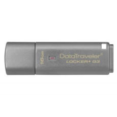 USB3.0 Flash Drive 16 Gb Kingston DT Locker metal (DTLPG3/16GB)