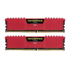   DDR4 2  4GB 2666MHz CORSAIR Vengeance LPX Red (CMK8GX4M2A2666C16R)