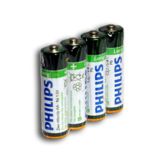 Батарейка R6 PHILIPS солевые AA FOL 4шт