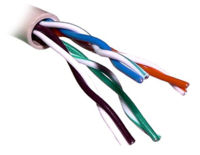 Кабель FTP для внутренней прокладки Atcom Premium 4x2, Cat5e, медь, бухта 305м ПОМЕТРОВО