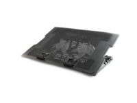 Подставка под ноутбук Gembird NBS-2F17T-01 до 17", 2x100 mm fan, black