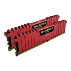   DDR4 2  8GB 2666Hz CORSAIR Vengeance LPX Red (CMK16GX4M2A2666C16R)