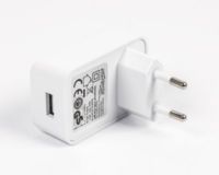 Зарядное устр-во USB 220В EnerGenie EG-UC2A-01-W, 2.1A, цвет белый