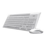 Комплект RAPOO 8200p wireless, белый (беспроводной комплект клавиатура+мышь)