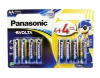 Батарейки R6 Panasonic Evolta LR6EGE/8BW 4+4F Angry Birds, AA/(L)R6, блистер 4+4шт