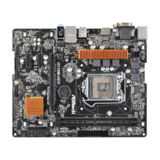 Мат.плата ASRock 1151 H110M-HDV 2 DDR4, VGA/DVI/HDMI, 4xSATA3, 1xPCI-E 16x, 1xPCI-E 1x, ALC887, RTL8111C, 4xUSB3.0/6xUSB2.0, mATX