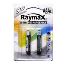  R3 Raymax 1.2V 600mAh Ni-MH AAA blister/2pcs