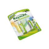 Аккумулятор R6 Raymax 1.2V 2500mAh Ni-MH AA blister/2pcs