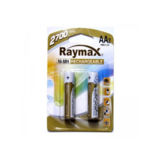 Аккумулятор R6 Raymax 1.2V 2700mAh Ni-MH AA, 2шт, блистер