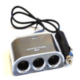 Автомобильное зарядное Atcom хаб 3*DC1 2.1A(MAX) , 120W чорний,модель ES-09 13151