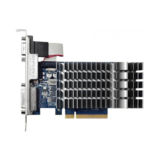 Видеокарта ASUS GeForce GT710 710-2-SL 2Gb DDR3, 64-bit, VGA/DVI/HDMI, 954/1800MHz, Silent