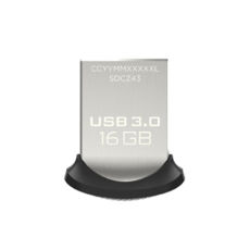 USB3.0 Flash Drive 16 Gb SanDisk UltraFit (SDCZ43-016G-GAM46)