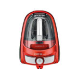 Пылесос безмешковой Gorenje VC 2303 RCY IV, 2300/430Вт, регулятор мощности на корпусе, телескопическая трубка, объем пылесборника 1.7л, красный