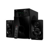 Акустична система 2.1 SVEN MS-2100 (black) 2.1 50W Woofer + 2*15W speaker, FM, SD, USB, LED display,