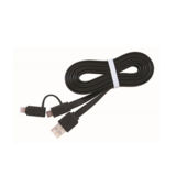 Кабель 2в1 USB 2.0 Micro - 1.0 м Cablexpert CC-USB2-AMLM2-1M BM-папа/Lightning/Micro USB