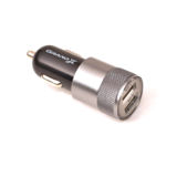 Автомобильное зарядное устр-во USB Grand-X CH-25B, 2,1A, 12-24V, Black 2USB 5V/2.4A