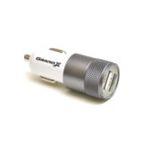 Автомобильное зарядное устр-во USB Grand-X CH-25W 2,1A, 12-24V, White 2USB 5V/2.4A