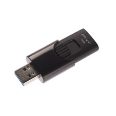 USB3.0 + OTG Flash Drive 16 Gb PNY Duo-Link For Android Black (FD16GOTGX30K-EF)