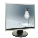 Монитор 19" AOC 919VZ, VGA (D-Sub), DVI, б.у.