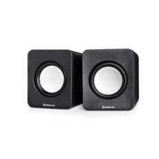   2.0 REAL-EL S-11 (black) 2*2W speaker, mini-jack 3,5/USB