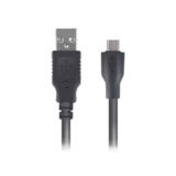Кабель USB 2.0 Micro - 1.2 м Gemix A-папа/micro 5P,1.2m черный Art.GC 1611