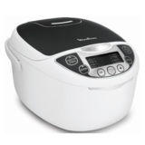 Мультиварка Moulinex Fuzzy Logic MK7078 32, 750Вт, 5л, дисплей, керамическая чаша, 9 программ, жарка, йогурт, выпечка, функции: отсрочка старта, поддержка температуры, белый/черный