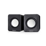 Акустическая система 2.0 REAL-EL S-11 (black) 2*2W speaker, mini-jack 3,5/USB