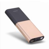 Внешний аккумулятор (Power Bank) FC Besky - Xipin X7-PLUS (11000mAh Li-POLIMER ) 2 USB gold+black