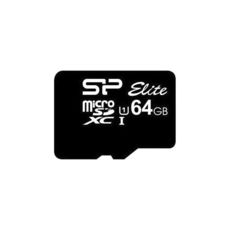  ' 64 GB microSD SILICON POWER Class10 UHS-I Elite ( ) (SP064GBSTXBU1V10)