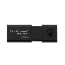 USB3.0 Flash Drive 128GB Kingston DataTraveler 100 G3 Black (DT100G3/128GB)