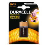 Батарейка 6F22 DURACELL 9V / MN1604 KPN1*10