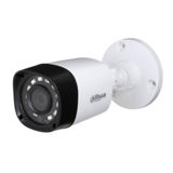 Наружная видеокамера HDCVI Dahua DH-HAC-HFW1200RP/3.6 (2МП 1080p HDCVI видеокамера. Матрица: 1/2.7" Progressive CMOS; Чувствительность: 0.02 Люкс, 0 Люкс с ИК; Объектив: f=3.6 мм, угол обзора 90°; Функции: DWDR, день/ночь(ICR), 2D-DNR, AWB, AGC, BLC; Ик подсветка до 20 метров, Smart Ик; Материал: Пластик, IP67, DC 12В/2.8Вт, 154x70x70 мм, 200г.)