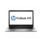 Ноутбук 17" Hewlett Packard ProBook 470 W6R37AV_SSD256 / серебро / 17.3'/(1920x1080)FHD LED / Intel® i3-7100U / 8Gb / 256 Gb SSD / GeForce® GT 930M, 2Gb / DVD-SMulti DL / no OS / / /