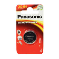  CR2430 Panasonic CR-2430EL/1B BLI 1 LITHIUM