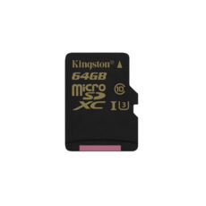   64 GB microSDXC Kingston UHS-I U3 Class 10 (SDCG/64GB)