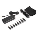 Универсальное зарядное к ноутбукам Huntkey MINI 90W 18-20V, 10 переходников, (HKA09019047-8D)
