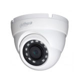 Купольная наружная видеокамера HDCVI Dahua HAC-HDW1220MP/2.8 (2МП 1080p HDCVI видеокамера, 1/2.9" Sony Exmor CMOS; Чувствительность: 0.02 Люкс, 0 Люкс с ИК; f=2.8 мм (угол обзора 106°); Функции: DWDR, день/ночь(ICR), 2D-DNR, AWB, AGC, BLC; Ик подсветка до 20 метров, Smart Ик; Материал: алюминий, IP67, DC 12В/2.8Вт, ф94х80 мм, 280г.)