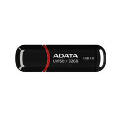 USB3.0 Flash Drive 32 Gb A-Data UV150 Black 20//90/ (AUV150-32G-RBK)
