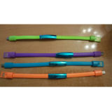 Кабель USB 2.0 Micro - 1.0 м AM-microB, LED Smile подсветка кабеля, плоский Blue