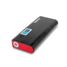   (Power Bank) ColorWay 10 000 mAh Black/Red, LCD/LED