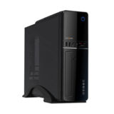 Корпус Logicpower S607BK Black 400W 1хUSB2.0, 1хUSB3.0, Audio, Card Reader 1x 5,25", 2xHDD, 4xPCI 80mm 1xSata Slim/mini ITX