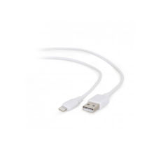  USB 2.0 Lightning - 2.0  Cablexpert CC-USB2-AMLM-2M-W,  iPhone 5/5s/6/IPAD, 