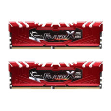  ' DDR4 2  8GB 2400MHz G.Skill Flare X Red (F4-2400C15D-16GFXR)